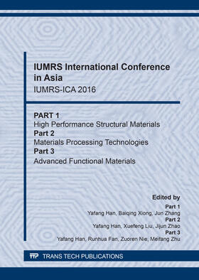 Han | IUMRS International Conference in Asia | Sonstiges | 978-3-0357-2151-5 | sack.de