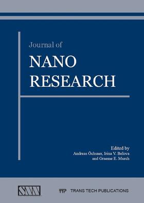 ?chsner / Belova / Murch | Journal of Nano Research Vol. 47 | Sonstiges | 978-3-0357-2169-0 | sack.de