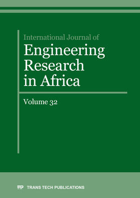International Journal of Engineering Research in Africa Vol. 32 | Sonstiges | 978-3-0357-2317-5 | sack.de