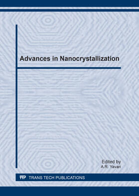Yavari |  Advances in Nanocrystallization | Sonstiges |  Sack Fachmedien