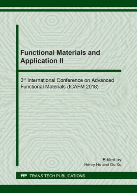Hu / Xu | Functional Materials and Application II | Sonstiges | 978-3-0357-2344-1 | sack.de