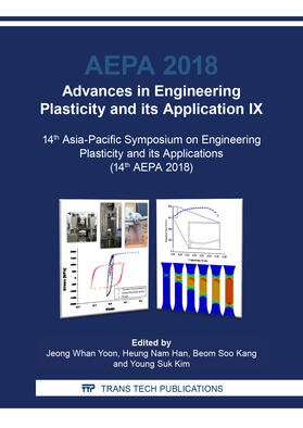 Yoon / Han / Kang | Advances in Engineering Plasticity and its Application IX | Sonstiges | 978-3-0357-2362-5 | sack.de