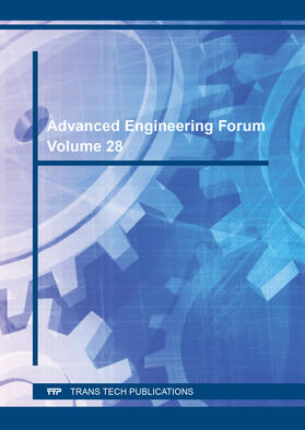  Advanced Engineering Forum Vol. 28 | Sonstiges |  Sack Fachmedien