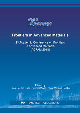 He / Huan / Wang | Frontiers in Advanced Materials | Sonstiges | 978-3-0357-2475-2 | sack.de