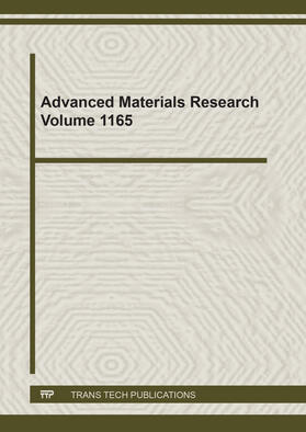 Lau |  Advanced Materials Research Vol. 1165 | Buch |  Sack Fachmedien