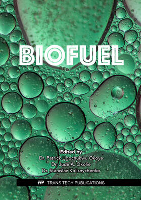 Okoye / Okolie / Kolisnychenko | Biofuel | Buch | 978-3-0357-2765-4 | sack.de