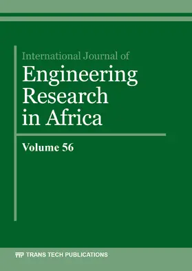  International Journal of Engineering Research in Africa Vol. 56 | Buch |  Sack Fachmedien