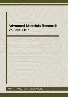 Lau |  Advanced Materials Research Vol. 1167 | eBook | Sack Fachmedien