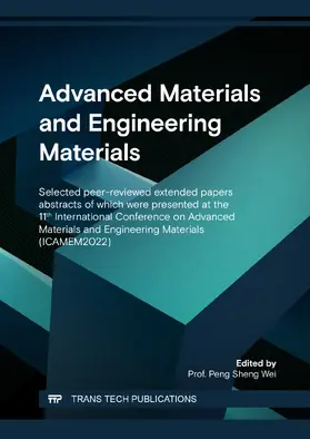 Wei |  Advanced Materials and Engineering Materials | eBook | Sack Fachmedien