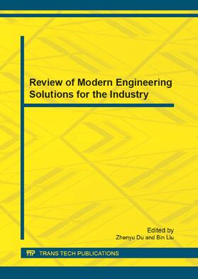 Du / Liu |  Review of Modern Engineering Solutions for the Industry | Sonstiges |  Sack Fachmedien