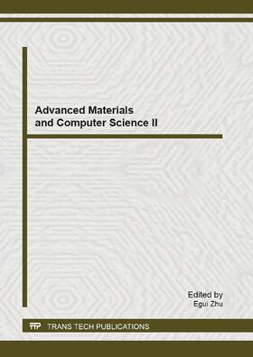 Zhu |  Advanced Materials and Computer Science II | Sonstiges |  Sack Fachmedien