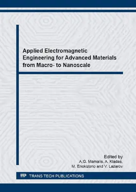 Mamalis / Kladas / Enokizono |  Applied Electromagnetic Engineering for Advanced Materials from Macro- to Nanoscale | eBook | Sack Fachmedien