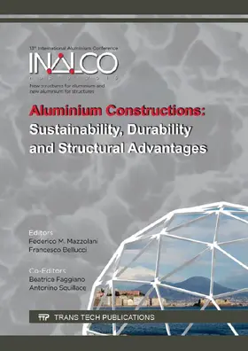 Mazzolani / Bellucci / Faggiano |  Aluminium Constructions: Sustainability, Durability and Structural Advantages | eBook | Sack Fachmedien