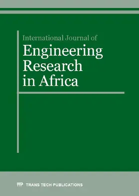 Ibhadode |  International Journal of Engineering Research in Africa Vol. 23 | eBook | Sack Fachmedien