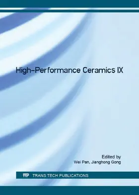 Pan / Gong |  High-Performance Ceramics IX | eBook | Sack Fachmedien