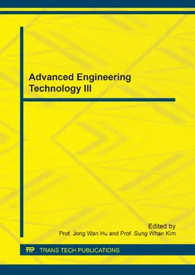 Hu / Kim |  Advanced Engineering Technology III | eBook | Sack Fachmedien