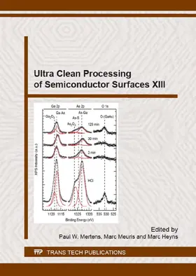 Mertens / Meuris / Heyns |  Ultra Clean Processing of Semiconductor Surfaces XIII | eBook | Sack Fachmedien