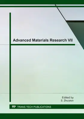 Zhuiykov |  Advanced Materials Research VII | eBook | Sack Fachmedien