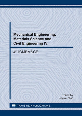 Zhao |  Mechanical Engineering, Materials Science and Civil Engineering IV | eBook | Sack Fachmedien