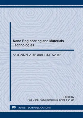 Gong / Umemura / Lin |  Nano Engineering and Materials Technologies | eBook | Sack Fachmedien