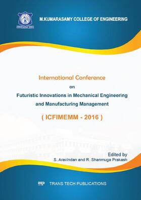 Aravindan / Prakash |  ICFIMEMM - 2016 | eBook | Sack Fachmedien