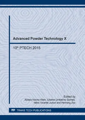 Klein / Gomes / Vicente Jr. |  Advanced Powder Technology X | eBook | Sack Fachmedien