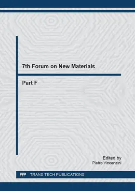 Vincenzini |  7th Forum on New Materials - Part F | eBook | Sack Fachmedien