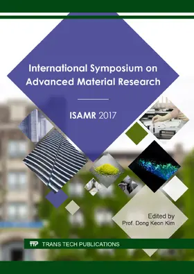 Kim |  International Symposium on Advanced Material Research | eBook | Sack Fachmedien