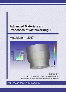 Kawalla / Grechnikov / Nosova |  Advanced Materials and Processes of Metalworking II | eBook | Sack Fachmedien