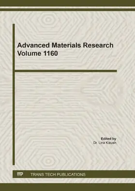 Kieush |  Advanced Materials Research Vol. 1160 | eBook | Sack Fachmedien