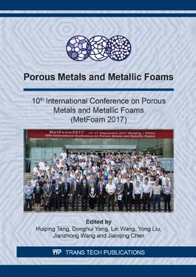 Tang / Yang / Wang |  Porous Metals and Metallic Foams | eBook | Sack Fachmedien