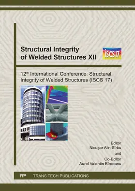 Bîrdeanu / Sîrbu |  Structural Integrity of Welded Structures XII | eBook | Sack Fachmedien