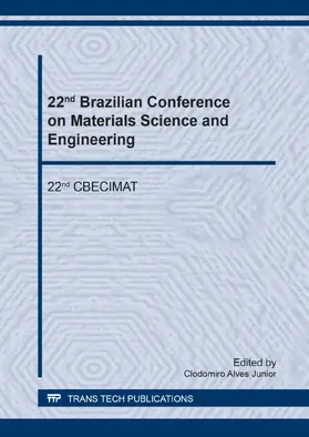 Alves Junior |  22nd Brazilian Conference on Materials Science and Engineering | eBook | Sack Fachmedien