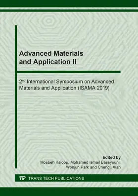 Kaloop / Ismail Bassyouni / Park |  Advanced Materials and Application II | eBook | Sack Fachmedien