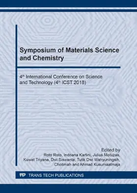 Roto / Kartini / Motuzas |  Symposium of Materials Science and Chemistry | eBook | Sack Fachmedien