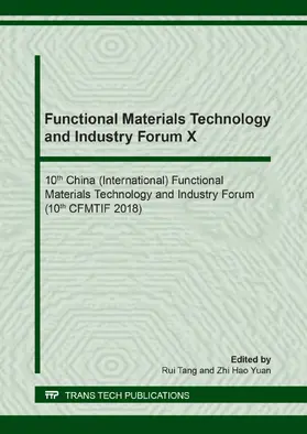 Tang / Yuan |  Functional Materials Technology and Industry Forum X | eBook | Sack Fachmedien