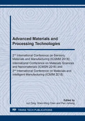 Ding / Chen / Jisheng |  Advanced Materials and Processing Technologies | eBook | Sack Fachmedien