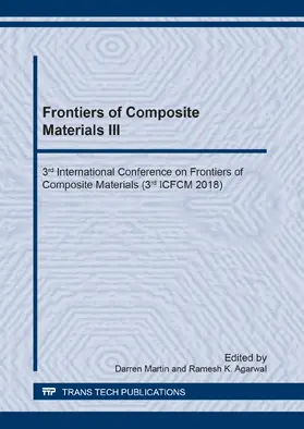 Martin / Agarwal |  Frontiers of Composite Materials III | eBook | Sack Fachmedien