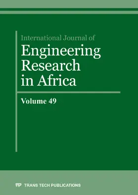 Ibhadode |  International Journal of Engineering Research in Africa Vol. 49 | eBook | Sack Fachmedien