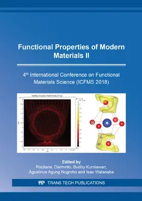 Darminto / Kurniawan / Risdiana |  Functional Properties of Modern Materials II | eBook | Sack Fachmedien