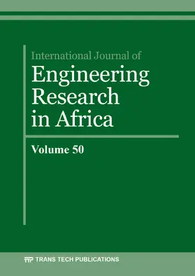 Ibhadode |  International Journal of Engineering Research in Africa Vol. 50 | eBook | Sack Fachmedien