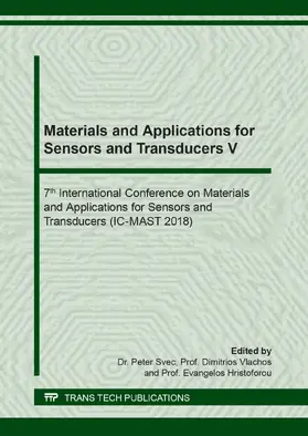 Svec / Vlachos / Hristoforou |  Materials and Applications for Sensors and Transducers V | eBook | Sack Fachmedien