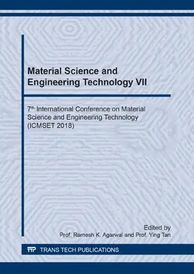 Agarwal / Tan |  Material Science and Engineering Technology VII | eBook | Sack Fachmedien