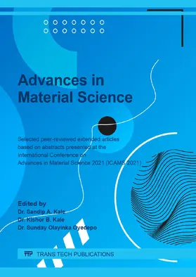 Kale / Oyedepo |  Advances in Material Science | eBook | Sack Fachmedien