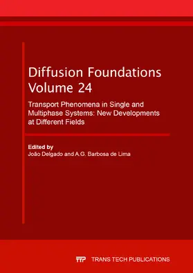 Delgado / Barbosa de Lima |  Transport Phenomena in Single and Multiphase Systems: New Developments at Different Fields | eBook | Sack Fachmedien