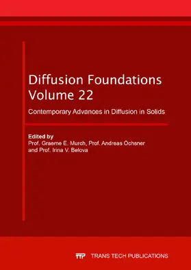 Murch / Öchsner / Belova |  Contemporary Advances in Diffusion in Solids | eBook | Sack Fachmedien