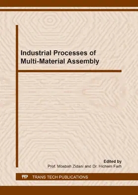 Zidani / Farh |  Industrial Processes of Multi-Material Assembly | eBook | Sack Fachmedien