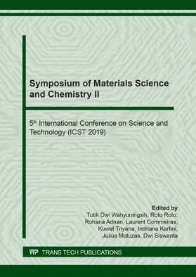 Wahyuningsih / Roto / Adnan |  Symposium of Materials Science and Chemistry II | eBook | Sack Fachmedien