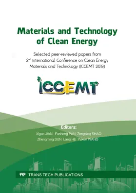 He / Jian / Pan |  Materials and Technology of Clean Energy | eBook | Sack Fachmedien