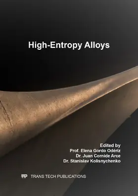 Gordo Odériz / Cornide Arce / Kolisnychenko |  High-Entropy Alloys | eBook | Sack Fachmedien